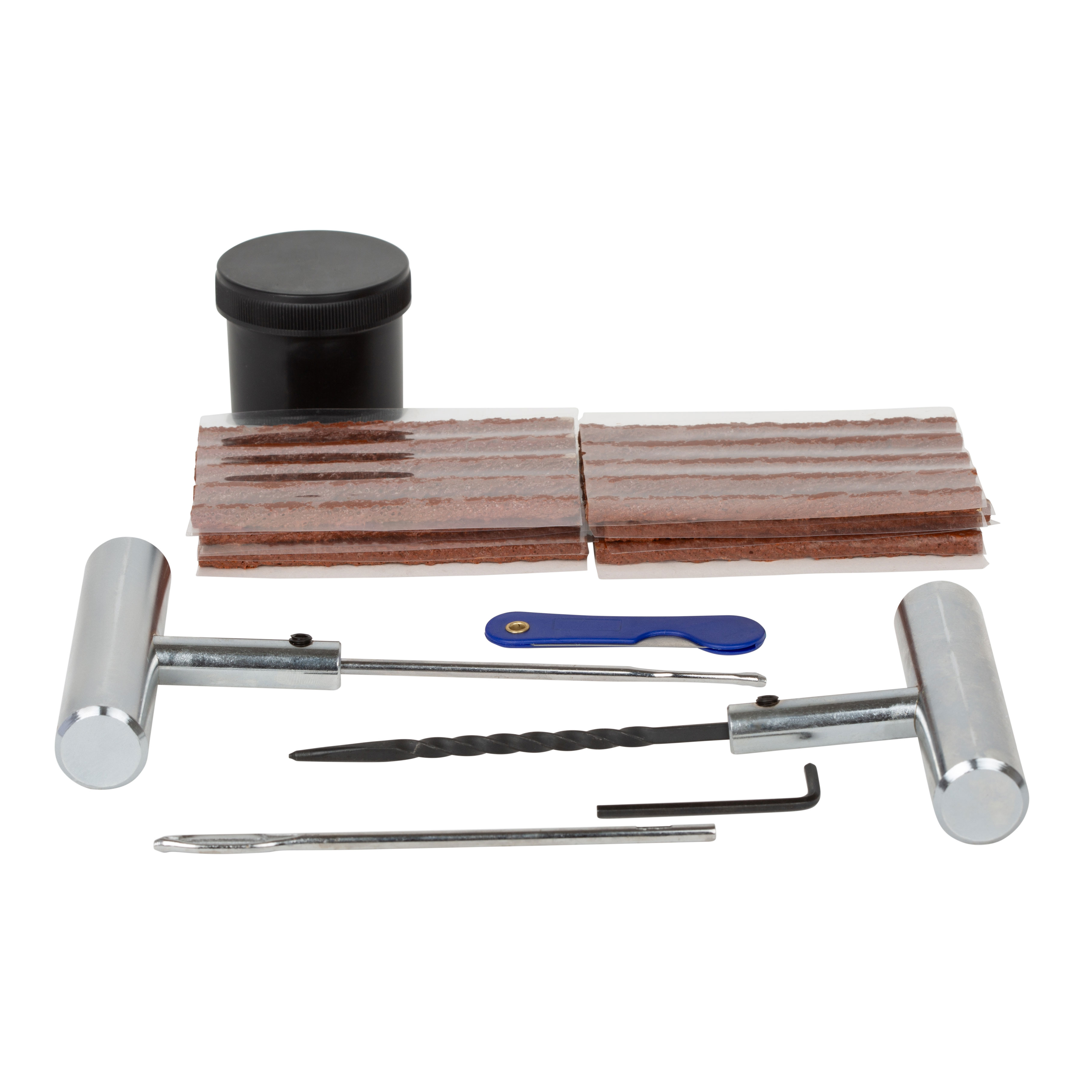 Heavy duty tyre repair kit with strings 1
