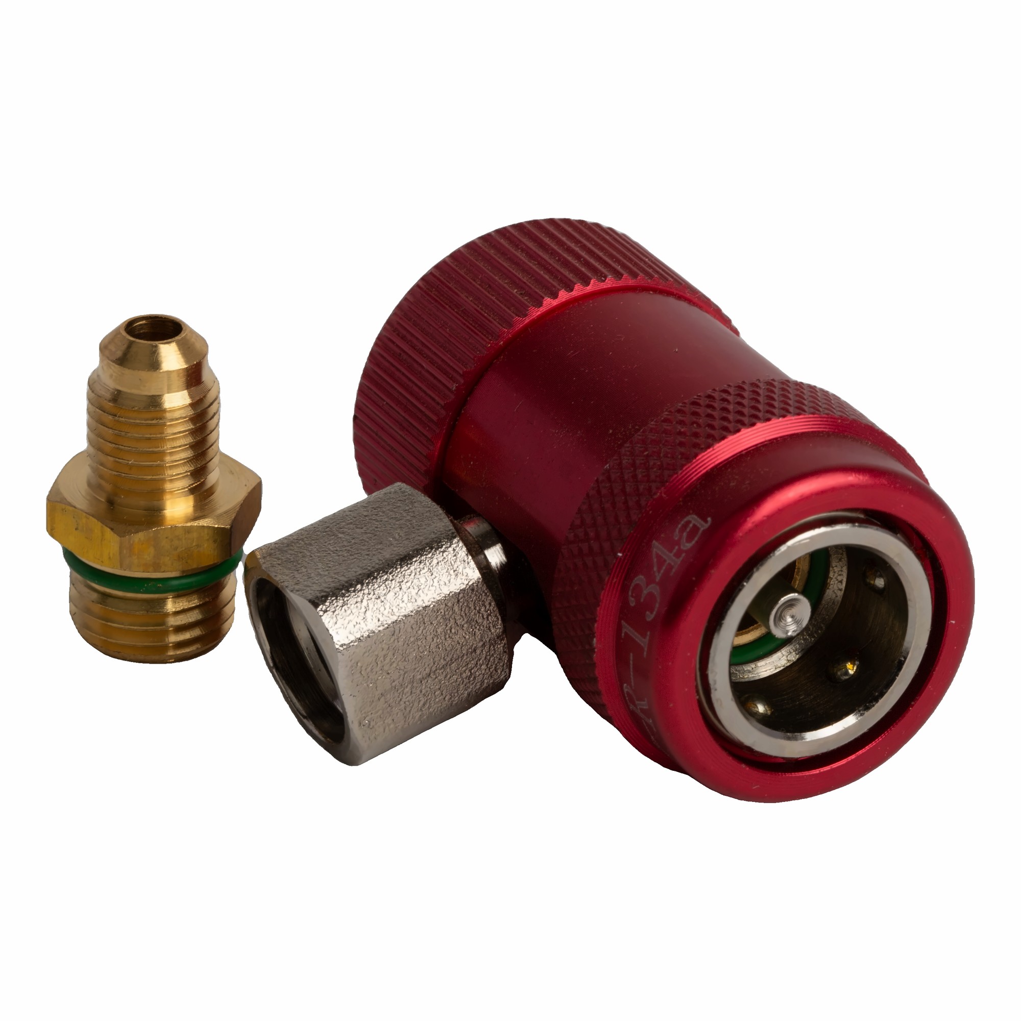 Snelkoppeling hogedruk R-134a met 1/4" SAE adapter 2