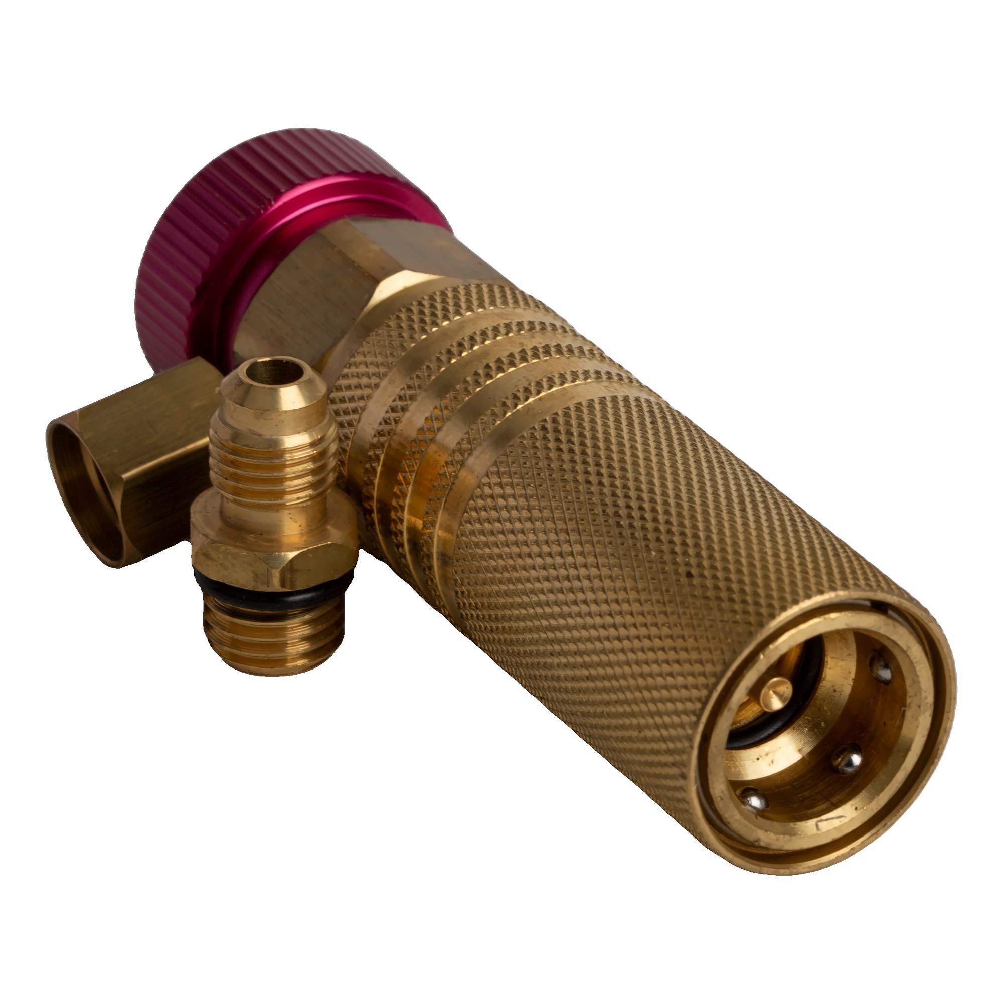 Snelkoppeling hogedruk R-1234yf met 1/4" SAE adapter 2