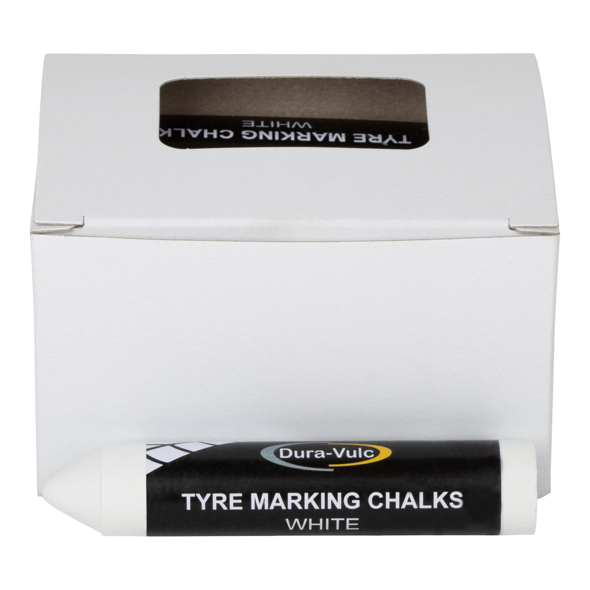 Dura-Vulc tyre chalk white 17.5 mm, 12 pieces