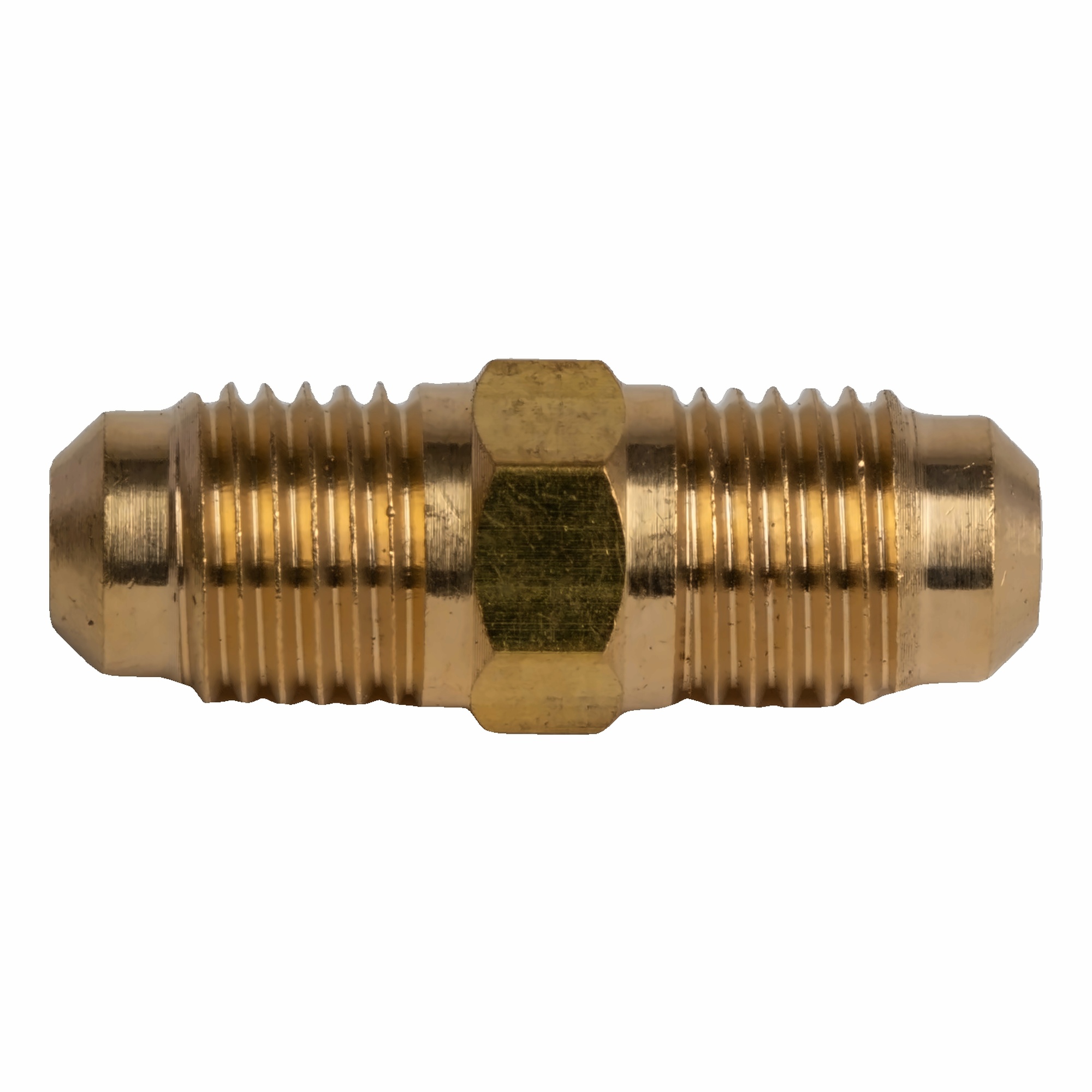 Adapter M1/4" SAE x M1/4" SAE brass set of 5 pieces 1