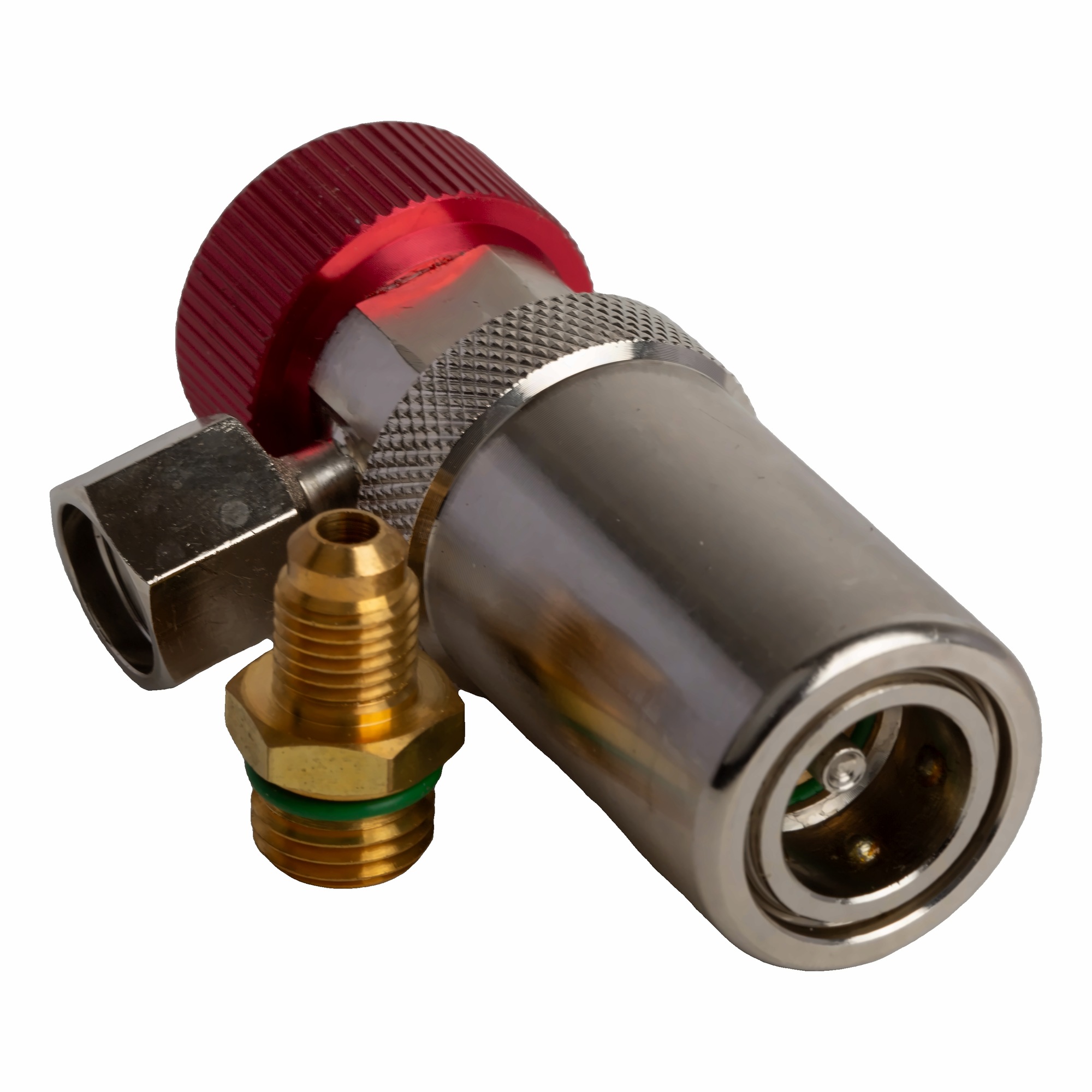 Snelkoppeling hogedruk R-134a voor BMW met 1/4" SAE adapter 2