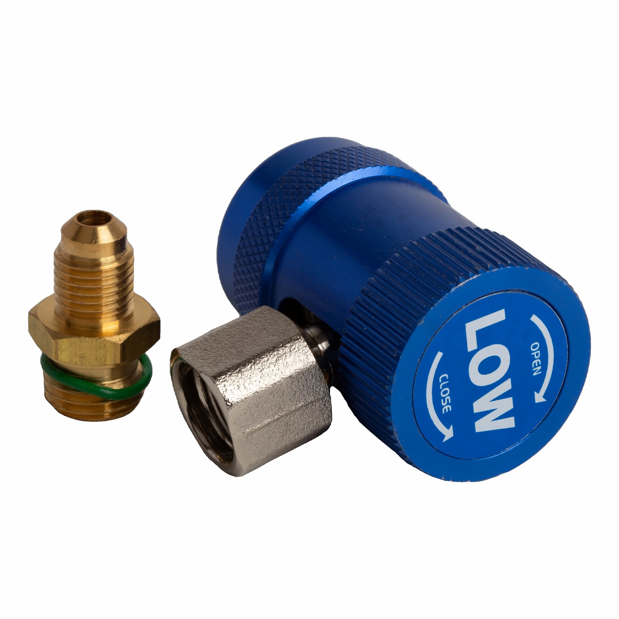 Quick connector low pressure R-134a with 1/4" SAE adapter 1
