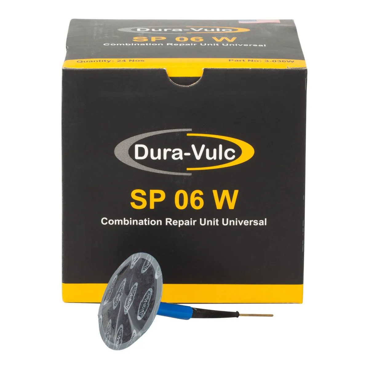 Dura-Vulc Kombi-Pilzstopfen SP 06 W, 24 Stück