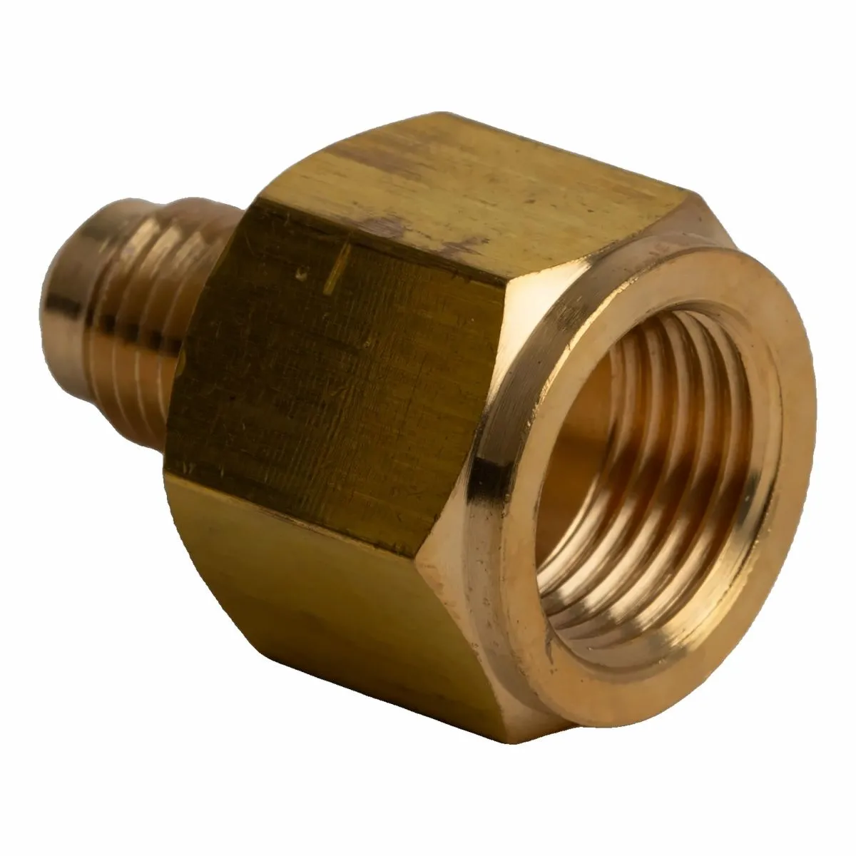 Adapter F 1/2" ACME x M 1/4" SAE brass set of 5 pieces