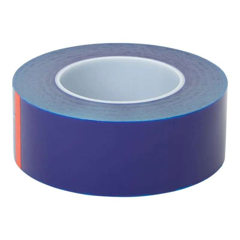 Zelfklevende blauwe beschermfolie 50mm X 200mtr
