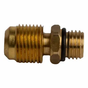 Adapter M3/8" SAE x M R1234yf messing set 5 stuks