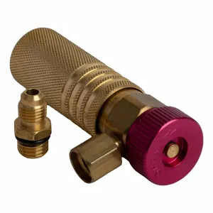 Snelkoppeling hogedruk R-1234yf met 1/4" SAE adapter