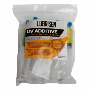 Lubrisen UV leak detection additive R134a/R1234yf 12 x 7.5 ml