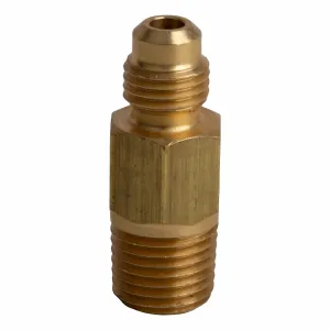 Adapter M1/4" SAE x M1/4" NPT brass set of 5 pieces