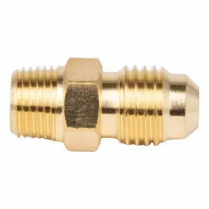 Adapter M1/4" SAE x M1/8" NPT brass set of 5 pcs V1
