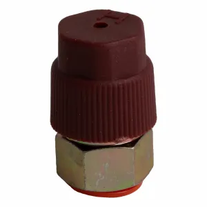 Service adapter R134a high pressure x F1/4" SAE set of 5 pieces