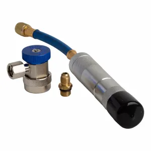 Hand-operated oil and UV injector R1234yf