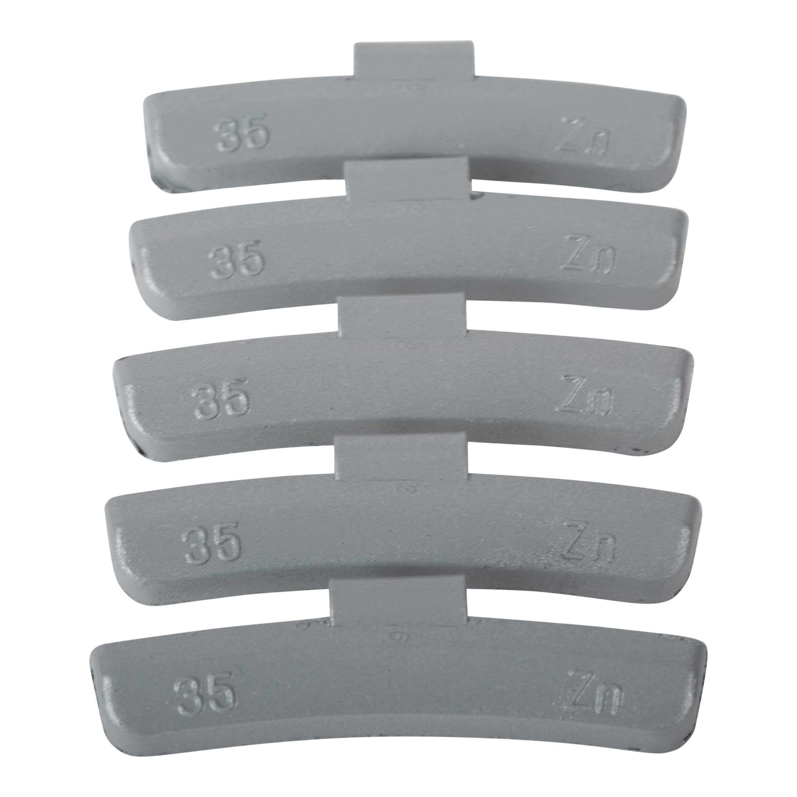 Wheel weight zinc alu rim 50pcs 35gr 2