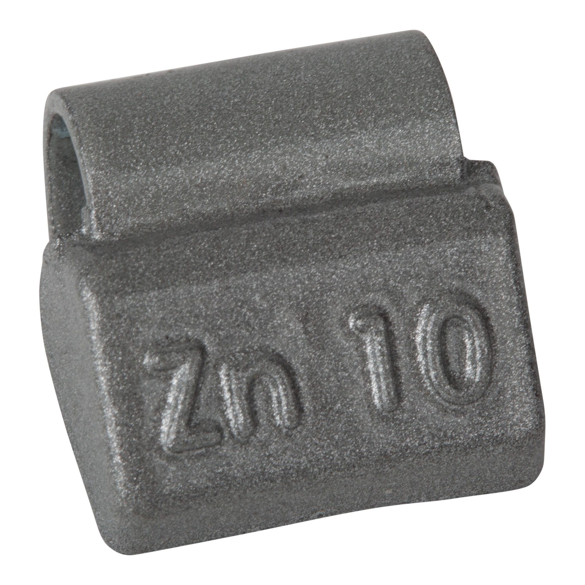 Wheel weight zinc 10gr alu rim gray 100pcs 1