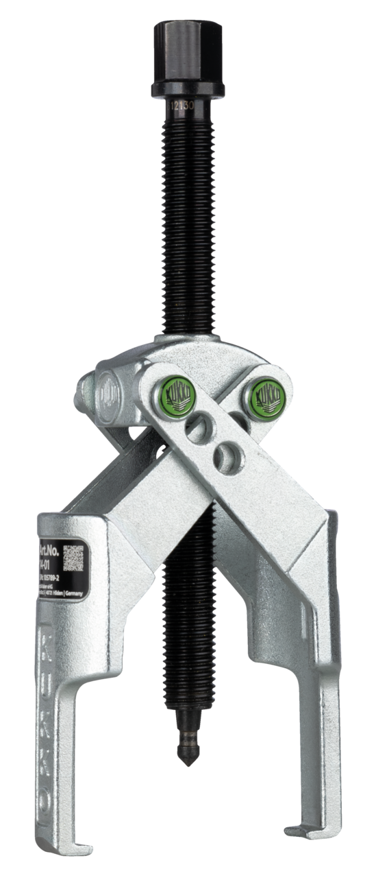 KUKKO 14-01 2-armiger Abzieher 6-100 x 85 mm mit selbstklemmenden, kreuzenden Abzugshaken