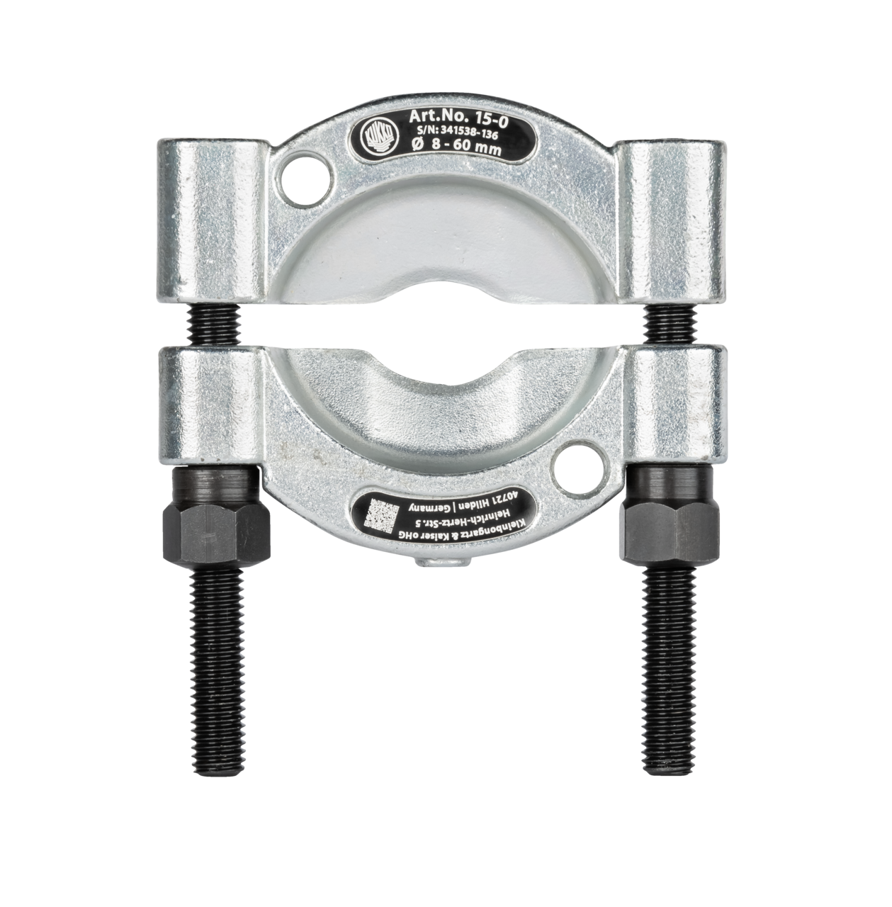 KUKKO 15-0 Trennvorrichtung Ø 8-60 mm mit Bohrung M10
