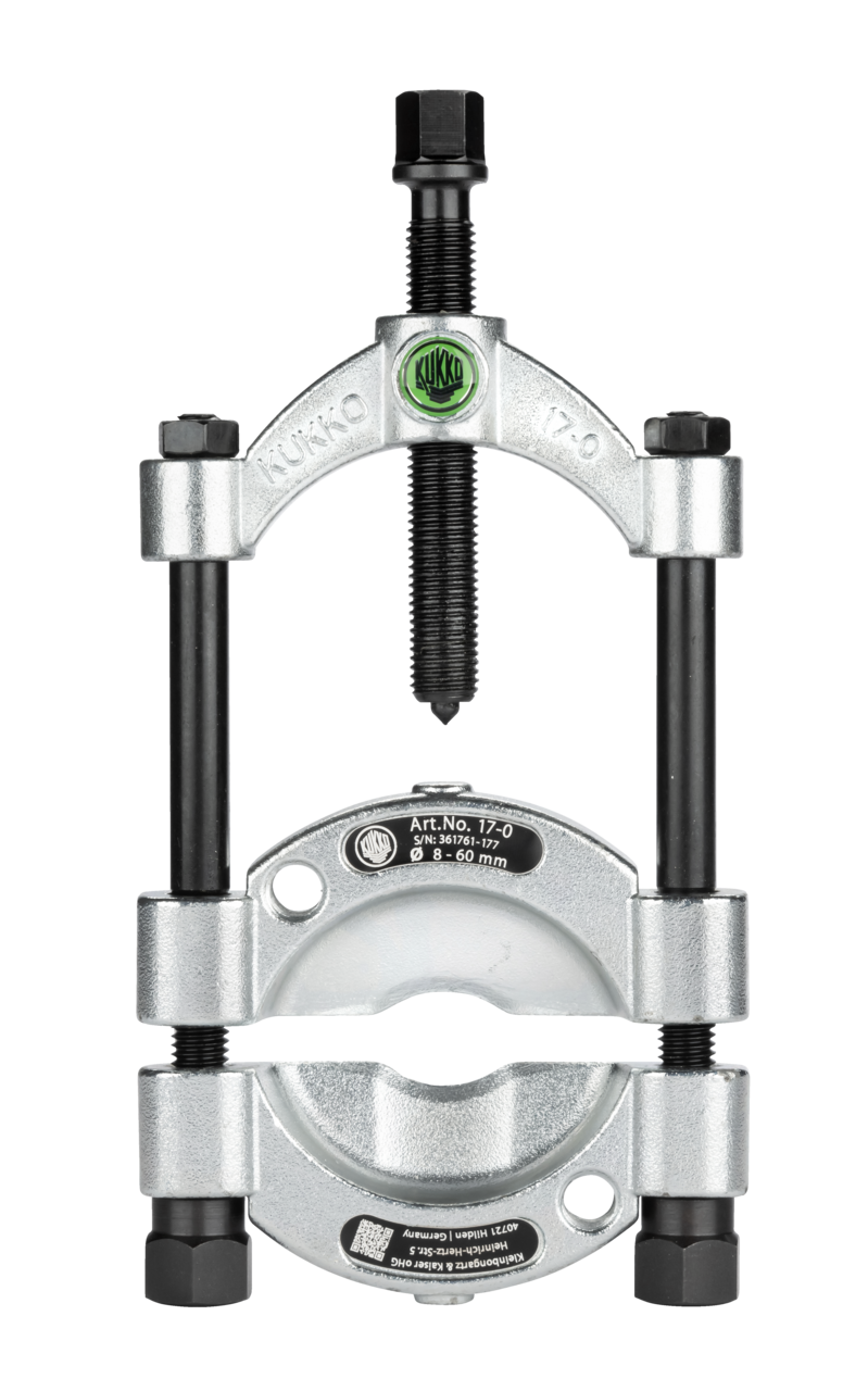 KUKKO 17-0 Trennvorrichtung mit Schnellspannspindel Ø 8-60 mm