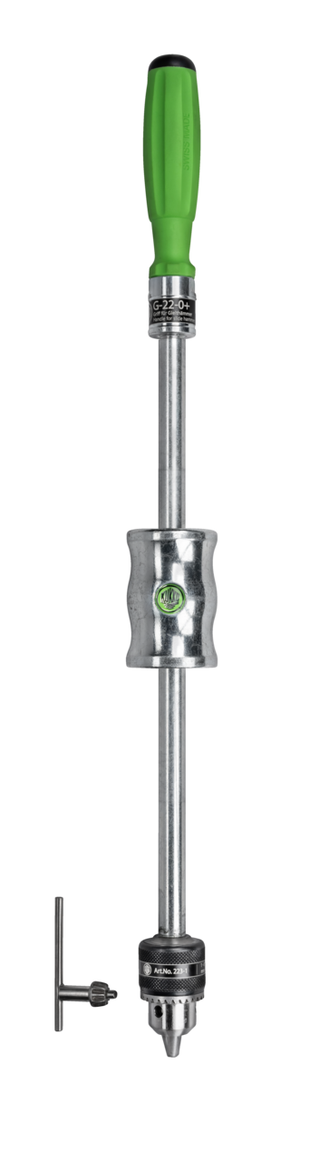 KUKKO 223-1 Passstiftabzieher mit Gleithammer / Gleithammer, mit 200 mm Schlagweg, 0.5 kg Schlagmasse, 1 mm - 8 mm Spanndurchmesser