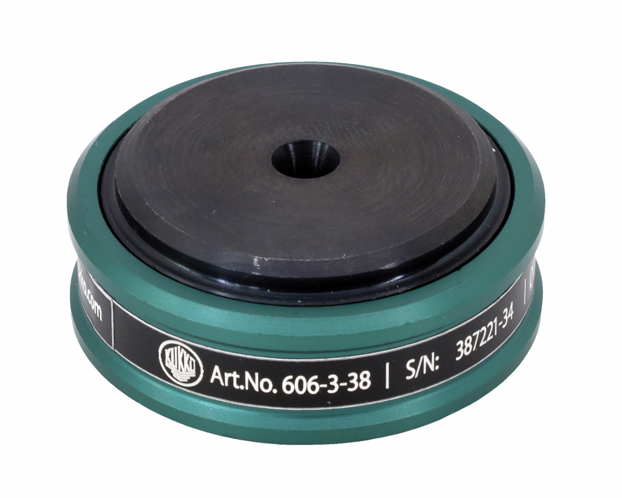 KUKKO 606-3-38 Powerplate - Zentralsicherung bei Achsen, Außendurchmesser 38 mm