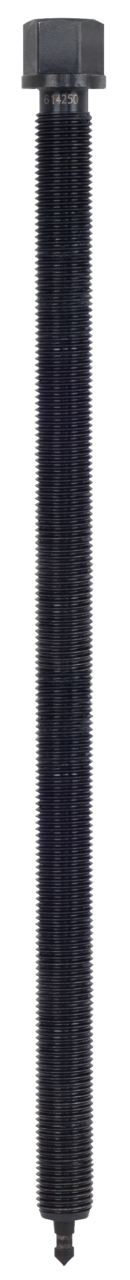 KUKKO 614250 Mechanische Druckspindel Ø 14 mm für Spindelgewinde M 14x1,5, 250 mm Länge, 4,5 mm Gewinde