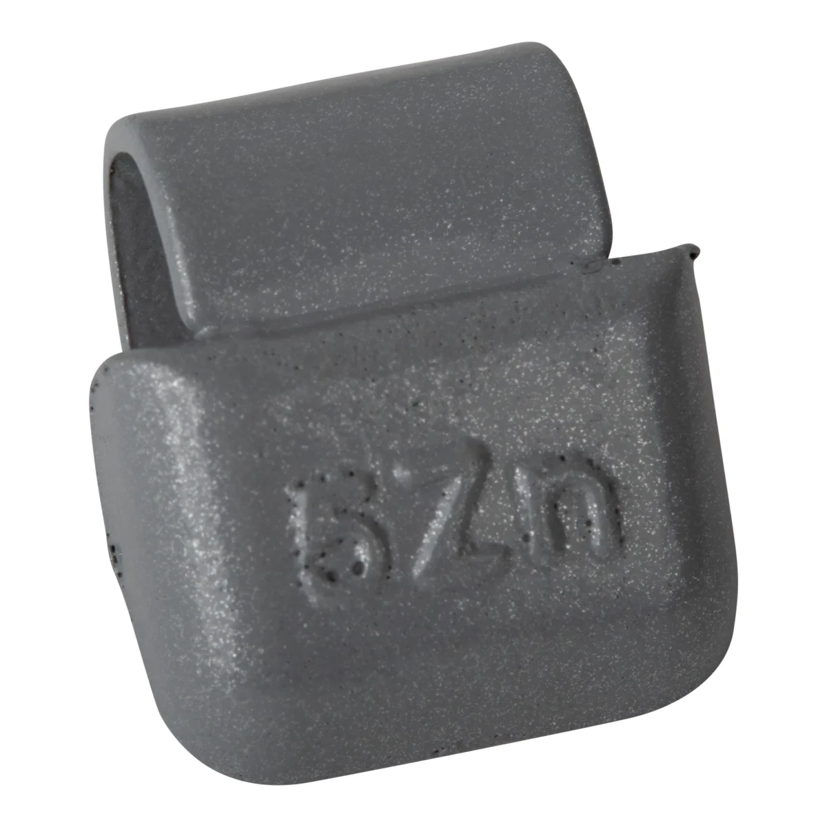 Wheel weight zinc 5gr alu rim gray 100pcs