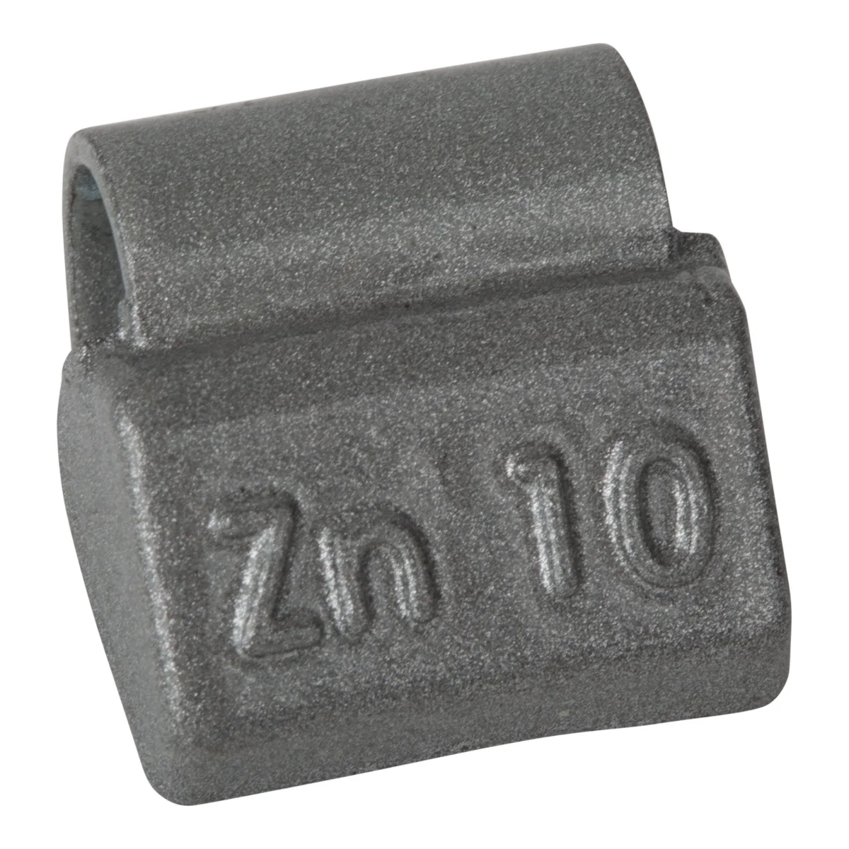 Wheel weight zinc 10gr alu rim gray 100pcs
