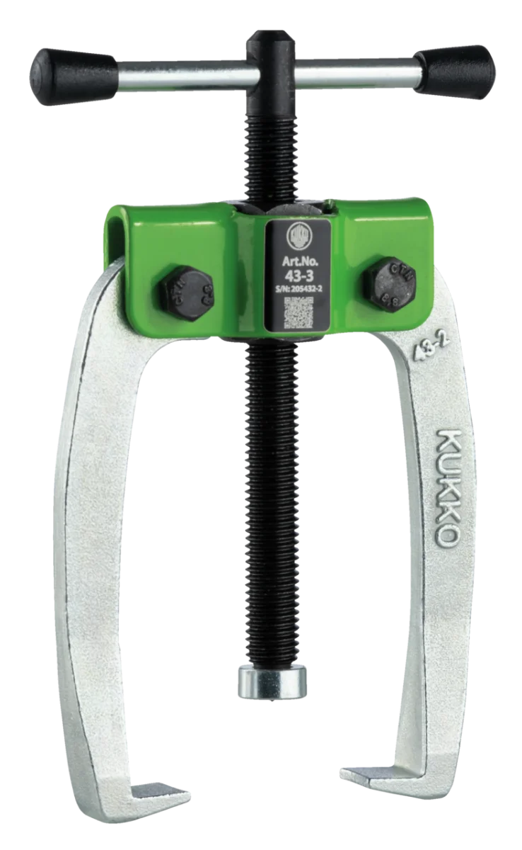 KUKKO 43-3 Small Parts Puller, 2-Arm, 80 x 80 mm