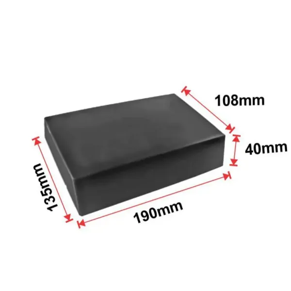 40mm rubberen pad / blok for tyre bead breaking