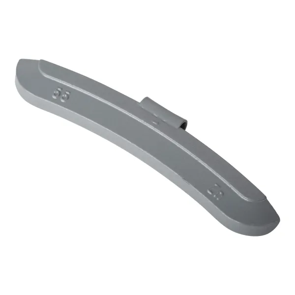 Wielgewicht zink 55 gram | stalen velg | 50 stuks