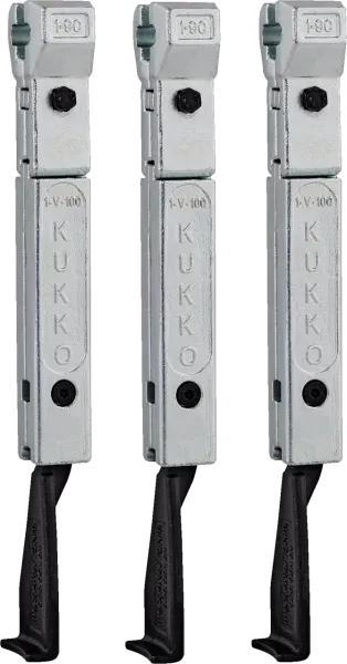 KUKKO 1-191-S Schmal Abzugshaken (Satz, Spanntiefe 200 mm)