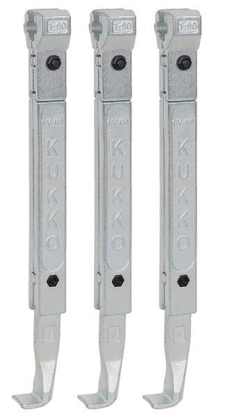 KUKKO 1-250-S Standard-Abzugshaken (Satz, Spanntiefe 250 mm)