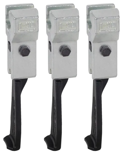 KUKKO 1-94-S Extrem schmale Abzugshaken (Satz, Spanntiefe 100 mm)