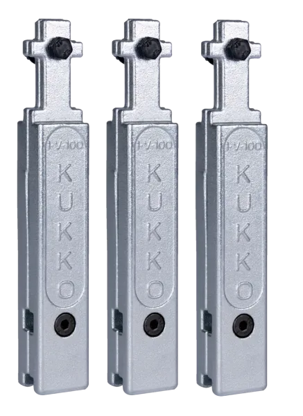 KUKKO 1-V-100-S Abzugshaken-Verlängerungen (Satz, 100 mm Verlängerung)