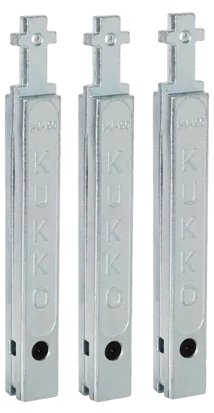 KUKKO 1-V-150-S Abzugshaken-Verlängerungen (Satz, 150 mm Verlängerung)