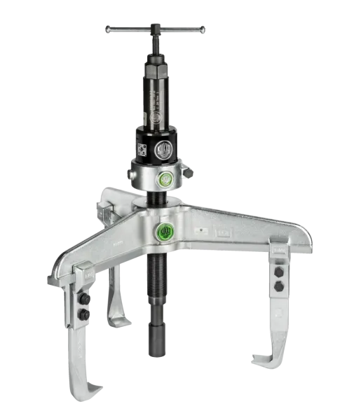 KUKKO 11-1-B Extra starke, 3-armiger Universal-Abzieher 520 x 200 mm mit fetthydraulischer Spindel