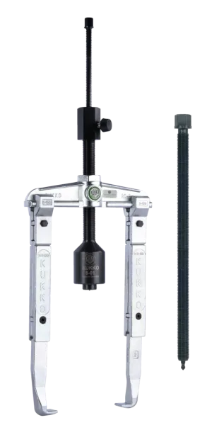 KUKKO 20-2-3-B 2-armiger Universal-Abzieher 160 x 300 mm mit verlängerten Abzugshaken und fetthydraulischer Spindel