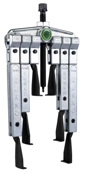 KUKKO 20-30-SP 2-armiger Universal-Abzieher mit schmalen Abzugshaken im Satz