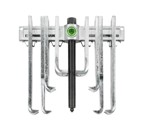 KUKKO 200-1 2-armiger Universal-Abzieher "Economy" mit Abzugshaken verschiedener Länge im Satz