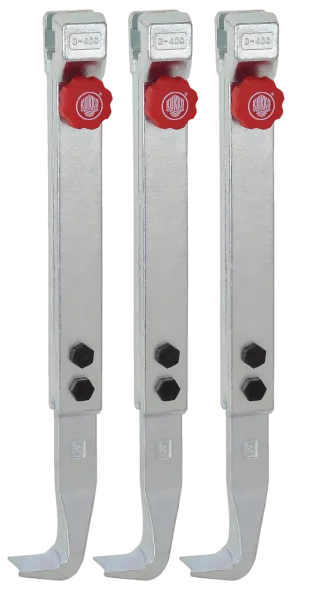 KUKKO 3-302-S 3 schnellverstellbare Standard-Abzugshaken (Satz)