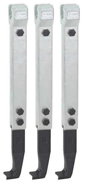 KUKKO 3-401-S Schmale Abzugshaken (Satz, Spanntiefe 400 mm)