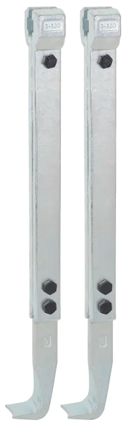 KUKKO 3-500-P Standard-Abzugshaken (Paar, Spanntiefe 500 mm)
