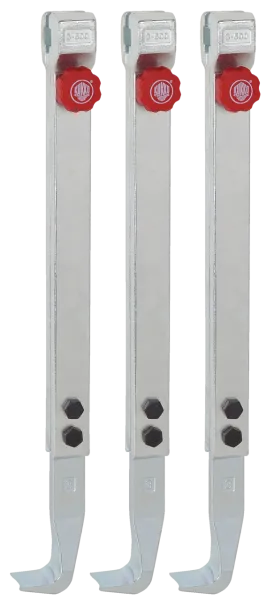 KUKKO 3-502-S 3 schnellverstellbare Standard-Abzugshaken (Satz)