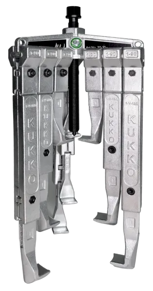 KUKKO 30-10-P3 3-armiger Universal-Abzieher 120 x 100 mm im Satz
