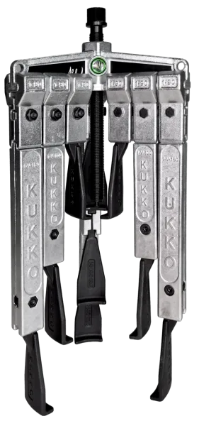 KUKKO 30-10-SP 3-armiger Universal-Abzieher 120 x 100 mm mit schmalen Abzugshaken im Satz