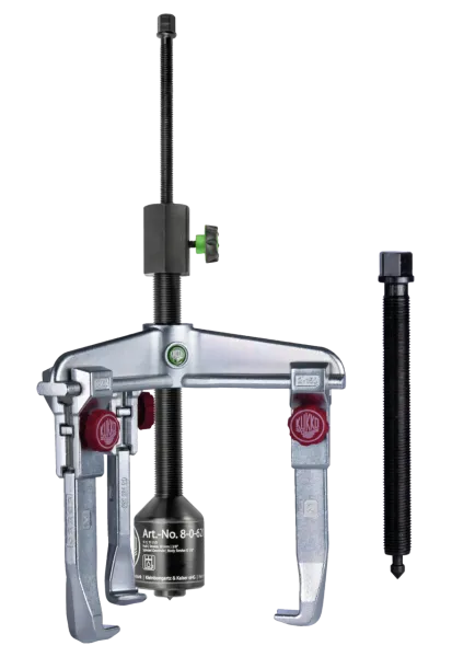 KUKKO 30-2+B 3-armiger Universal-Abzieher 160 x 150 mm mit schnellverstellbarem Abzugshaken und fetthydraulischer Spindel