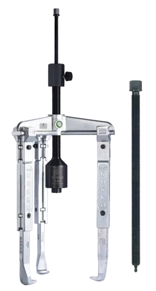 KUKKO 30-20-3-B 3-armiger Universal-Abzieher 200 x 300 mm mit verstellbaren, verlängerten Abzugshaken und fetthydraulischer Spindel