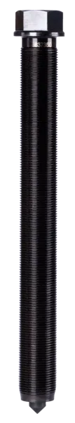KUKKO 637350 Mechanische Druckspindel Ø 37,897 mm für Spindelgewinde G1" 1/8, 350 mm Länge, 6,9 mm Gewinde