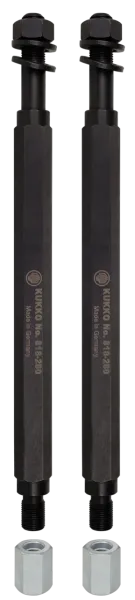 KUKKO 818-280-P Komplette Zugbolzen (Paar, 250 mm Verlängerung)