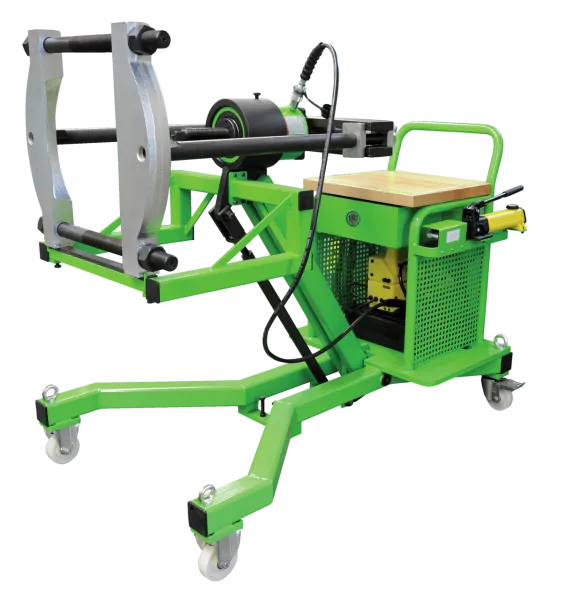 KUKKO Goliath-518 Mobiler Hydraulik-Abzieher "GOLIATH", bis Spannweite, 520 mm Spanntiefe mit max. 50 t Abziehkraft